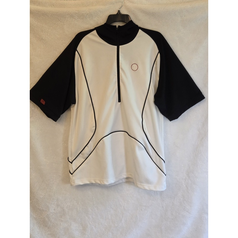 Nike Michael Jordan Retro‎  White And Black Pullover 1/4 Zip Size M/L